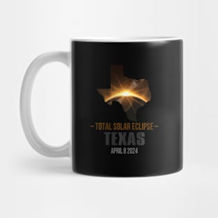 Texas Total Solar Eclipse 2024 Mug